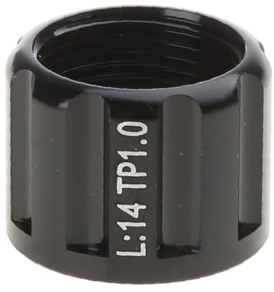 Fahrräder Steckachsenmutter M15 P1.0 P1.5 P1.75 Naben Wellenkappe Rennrad Gabel Schnellspannmutter Fahrradzubehör Teil Fahrradgabel Schnellspannmutter M15 Gewinde Achsenmutter