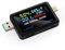 DEWIN USB Tester Messgerät 2-in-1 USB C, USB und USB C Tester Spannung Strommesser Voltmeter Amperemeter Detektor mit Anzeige