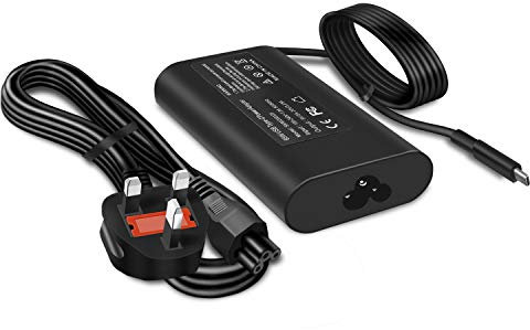 65W USB C Charger For Dell Inspiron 14 16 5630 5625 5620 7620 2in1 7635 2in1 7486 2in1 7435 2in1 7430 2in1 7425 2in1 7420 2in1 7415 2in1 7490 7400 5440 5430 5330 5320 5310 5280 2in1 7306 2-in-1 Laptop