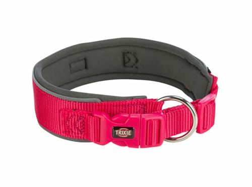 Trixie Premium Dog Collar Graphite Fuchsia XS/S 27-35 cm - Brand: Trixie - EAN: 4053032658677