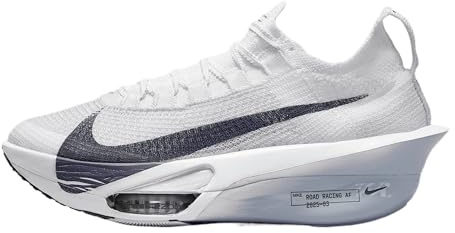 Women's Alphafly 3 (100 - White/Black-Purple Agate-Vivid Grape), White/Pure Platinum/Obsidian Mist/Gridiron, 8.5 UK