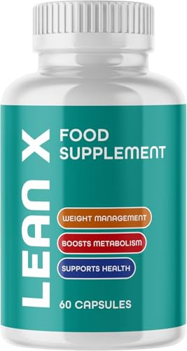 Lean X Weight Supplort Supplement – 60 Capsules – Metabolism Booster & Weight Management Support – Wellness Supplement for Men & Women – Supplement Heaven