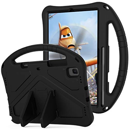XNCVBD Tablet-Reise for Samsung Galaxy Tab A7 10.4 (2020) SM-T500 / T505 Shock Proof Lightweight Convertible Stand Kids Friendly Case for 2020 Release(Black)