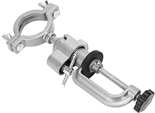 VBESTLIFE Soporte Universal para Taladro Eléctrico, Soporte de Abrazadera de Aleación de Aluminio con Fuerza de Sujeción Estable para Herramienta Eléctrica, Compatible con para Taladro Manual