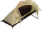 Mil-Tec Einmannzelt Recom (150x250cm) • Tunnelzelt für 1 Person • Ultraleicht, kompakt, Wind- & sturmsicher • Zelt für Trekking, Camping, Outdoor, Wandern • 1-Personen-Zelt • Farbe: Coyote