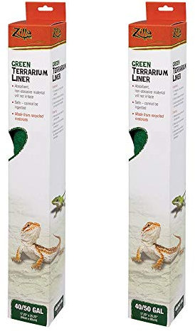 Zilla Terrarium Liner [Set of 2] Größe: 40/50 Liter