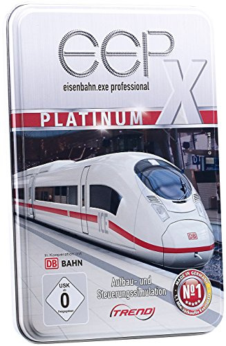 EEP Eisenbahn.exe 10 Platinum inkl. Add-Ons in Metall-Präsentbox