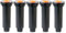 Rainbird 1804 Serie Pop-Up-Sprühkopf mit Seal-A-Matic und Druckminderer ohne Düse, 10,2 cm, 5 Stück