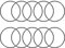 sourcing map 10 Stück Dichtung O Ringe 70mm AD 66mm ID 2mm Breite Nitrilkautschuk Metrische Dichtungsringe Gummi Unterlegscheiben für Wasserhahn Druckleitungen Öl Säure Beständig Schlauch