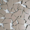 Fliesenbruch frostfest verschiedene Mixe Mosaik Bruchfliesen (1.0, hell beige-braun K311)