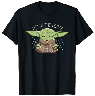 Star Wars Le Mandalorien Grogu Ressent la Force T-Shirt