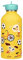 DRAEGER PARIS 1886 - Gourde Enfant Acier Inoxydable 300ml - Thème Chien Skatteur Jaune - Facile à Nettoyer - Réutilisable et Écologique - Idéale pour École & Sport - Design Coloré - 17x6,5 cm