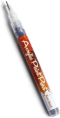 Nail Art Graffiti Pen Drawing Painting Liner Brush DIY Flowers Tips Decors,Nail Art Painting Pen Quick Dry Acrylic Paint Graffiti Pen,Nail Art Design Tools,for Crafts,Nail Art,Painting (Silver)