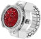 POPETPOP 1stk Ringuhr Kreative Uhr Flip-Uhr Flash-fingeruhr Strumpffüller Kapitelring Ansehen Uhr Klingeln Ring Für Frauen Fingerring Uhr Große Taschenuhr Zinklegierung Damen Elastizität