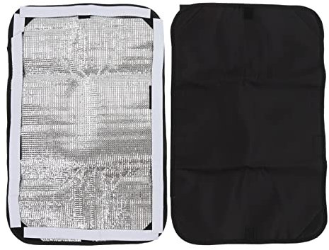 2 Cubiertas para Ventana de Puerta de Caravana, 16.0 x 25.0in, Parasol para Ventana de Privacidad, Cubierta Aislante para Entrada, Casa, Remolques de Viaje, Ventanas, Cubierta para Tragaluz