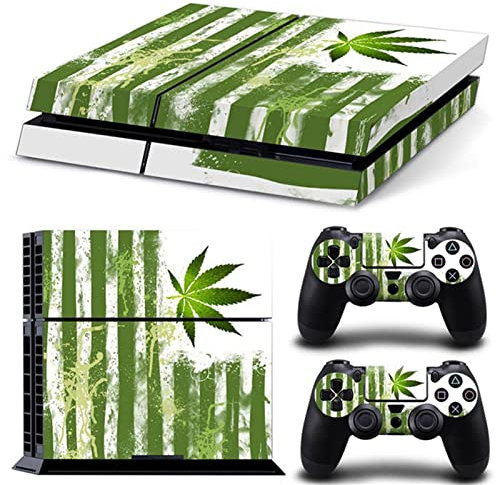 FXCON Anime Für PS4 Skin Für Konsole Und Controller Vinyl-Aufkleber, Für PS4 Aufkleber Wrap Cover Skin Full Set Langlebig Kratzfest 27001 Blasenfrei