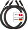 solar cables 6 mm² in black, lettering red