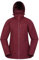 Mountain Warehouse Rainforest Womens Jacket -Waterproof Rain Coat with Pockets & Adjustable Hem, Mesh lined, Packaway Hoodie - For Autumn, Winter & Outdoors Burgundy Women's Size 12