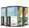 JOVIRA PINTURAS Pintura Tiza - Chalk Paint al Agua Mate. Renueva tus muebles con creatividad. (3x750 Mililitros, Verde Menta)