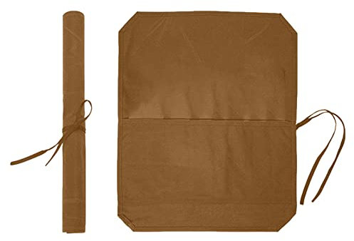 Rianpesn Bolsa Enrollable Portacuchillos Multiusos | Estuche Portátil para Chef Con 7 Ranuras