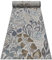 Wetterfester In- & Outdoor Teppich von Esprit mit blumigem Muster ideal für Balkon, Terrasse, Küche, Flur, Wohnmobil, Garten und Camping – Lilly (80 x 400 cm, blau beige)