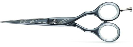 Kiepe 2450 Schere 5.5 Zoll Ergo-Anatomic Luxuriöses Schwarz – Premium Profi-Haarschere mit ergonomischem Griff und edler Black-Coating für präzise, saubere Schnitte