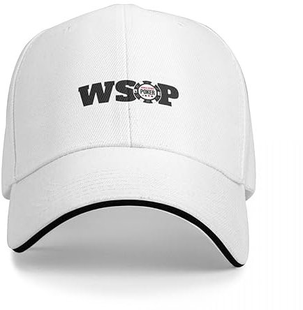 BEABAG Basecap WSOP Chips Mütze Baseballmütze Sonnenhut Frauen Strandmode Herren