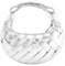 JW PEI Damen Orla Handtasche - Flecht Silber