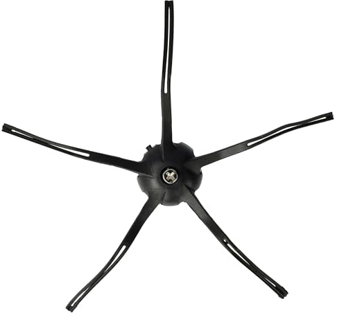 vhbw Seitenbürste kompatibel mit Roborock Q5 Pro 0ULE PR52-00, Pro+ Saugroboter - schwarz