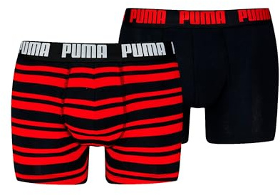 Puma Herren Stripe Boxer (2 Pack) Modern (1er Pack)