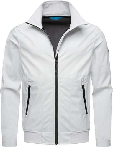 Ragwear Herren Übergangsjacke Collwie White Gr. L