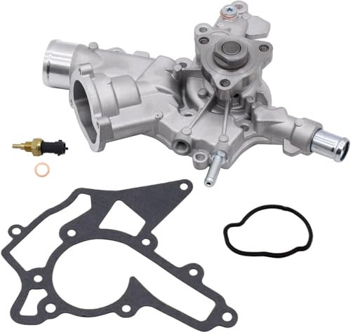 SHLPDFM Pompa dell'acqua di raffreddamento con guarnizione per Opel Agila Astra H CORSA C D MERIVA TIGRA 1.0 1.2 1.4
