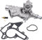 SHLPDFM Pompa dell'acqua di raffreddamento con guarnizione per Opel Agila Astra H CORSA C D MERIVA TIGRA 1.0 1.2 1.4