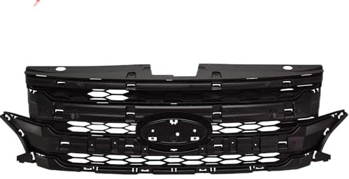 YPJHMXQXQ Kühlergrill Front Grill Für Ford Edge 2011 2012 2013 2014, Verschleißfest wetterfest und langlebig Sport Stil Autoersatzteile Dauerhaft Grill,Base