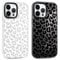 Yoedge 2 Pack Transparent Phone Case Compatible with iPhone 14 Pro 6.1, Ultrathin Soft TPU Silicone with Aesthetics Leopard Pattern,Shockproof Bumper Protector Matte Cover, for iPhone 14 Pro