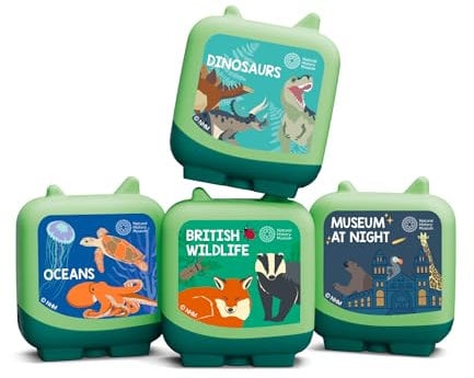 tonies Natural History Museum Discovery Crew Audio Clever Pocket Tonie-Set, zur Verwendung mit Toniebox