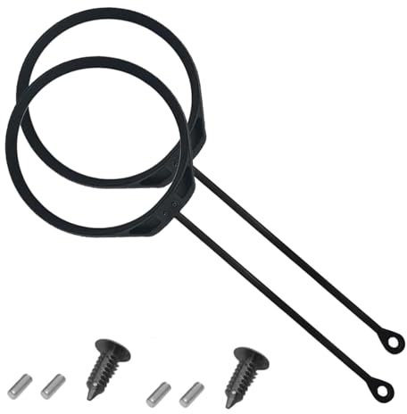 Yuiturt 2 Tankdeckel-Befestigungsband, Tankdeckelleitung für Auto Kraftstofftankdeckel, Tankdeckel Gummiband Kabel für Audi, VW, Passat