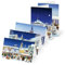 Unicef Weihnachtskarten Set (10 St., 5 Motive) Weiße Weihnachten - Spendenkarten Premium Klappkarten inklusive Briefumschlag - hochwertige Grußkarten made in Germany 17,5 x 11,7 cm