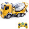 LioMaxi Camion betoniera con tutte le funzioni, giocattolo telecomandato alimentato a batteria, per bambini e bambine, scala 1:24, 6 canali, con luci e suoni