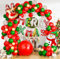 Weihnachtsballons, [63 Stück] luftballons weihnachten, Weihnachten Ballons Girlande, Bunt Frohe weihnachtsballons, Luftballons Rot Grün, Rentier, Schneemann,christmas balloons für Weihnachtsparty Deko