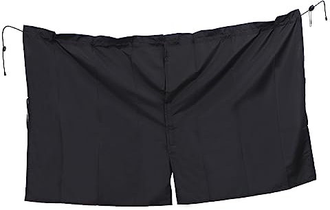 OUNONA Auto Vorhang Innen Camping Trennvorhang für Fahrzeuge aus Polyester Schwarz Flexibel Sichtschutz und Sonnenschutz für Reise und Ruhe im Auto
