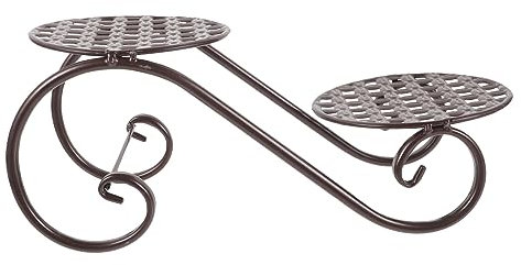 Generisch mehrschichtiger Blumenständer aus Schmiedeeisen pflanzregale Indoor blumenständer für innen mehrere geteiltes Serviertablett Blumenregal drinnen blumenbank Pflanzgefäß für zu Hause