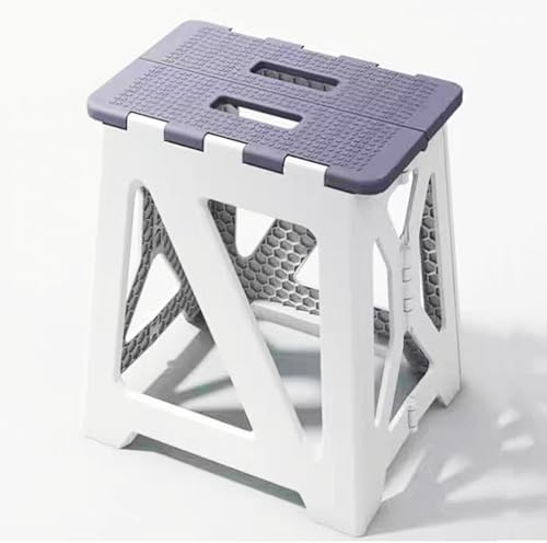 GOYUWEN Foldable Bath Shower Safety Chair Seat Grey, Foldable and Anti-Slip Bench Bathtub Stool for Elderly or Seniors (Foldable ShowerChair 15.7 H Grey, Seat Size 12.4 x 8.3“