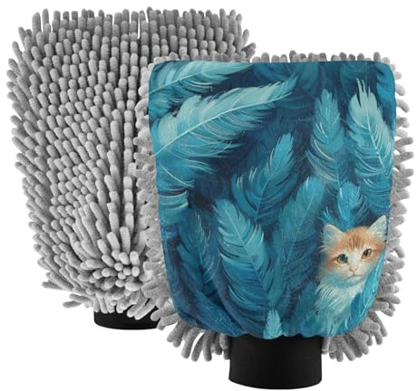 Hide and Seek Gant de toilette en microfibre anti-rayures