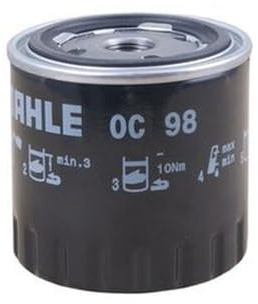 MAHLE OC 98 Ölfilter - für Peugeot 205 I (741A/C), u.a. | Kompatibel mit: CITROËN BX, BX Break, C15 Kasten/Großraumlimousine, C15 Kombi, LNA, VISA, VISA Cabriolet, LANCIA THEMA