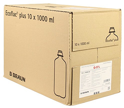 GLUCOSE 5% B.Braun Ecoflac Plus 10X1000 ml