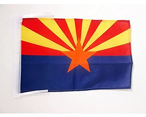 AZ FLAG - Flagge Arizona - 45x30 cm Mit Kordel - Bundesstaat Arizona Fahne 30 x 45 Cm - Flaggen