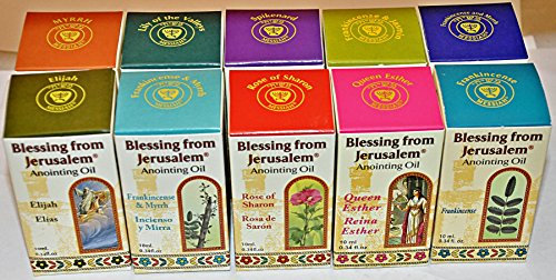 10 x Salböl 12 ml EIN Gedi aus dem Heiligen Land Jerusalem Vorteilspack (10 Flaschen)