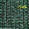 Filet rouleau de 15 m de bâche pare-soleil brise-vue brise-vue brise-vue vert – 15 m x 1 m – pour grillage métallique