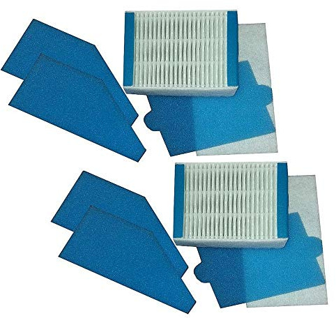 keenberk Sparset 2X 5teiliges Ersatz-Filterset für Staubsauger von Thomas Filterset 99, 787241 passend zu Staubsaugern Aqua+ und Perfect